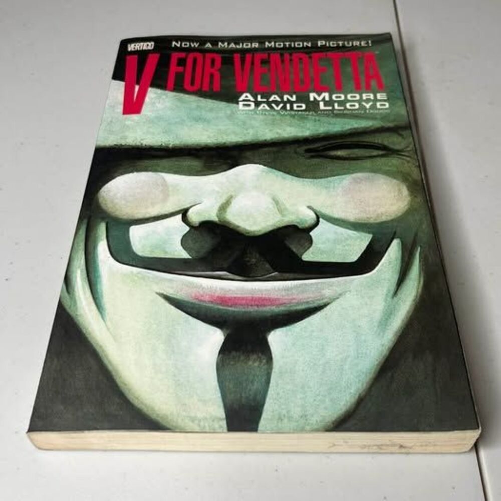 V for Vendetta Graphic Novel by Alan Moore and David Lloyd